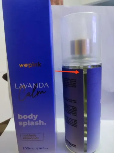 Body Splash Lavanda Calm Desodorante Colônia 200ml - Wepink