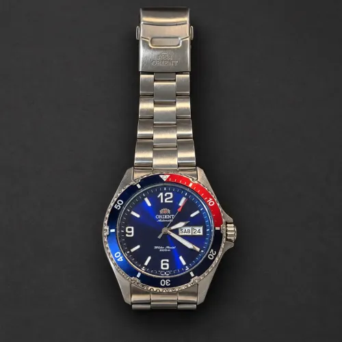 Orient Mako II Pepsi Automatico Azul com Caixa