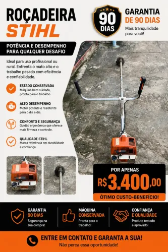 VENDO ROÇADEIRA STHIL FS 220