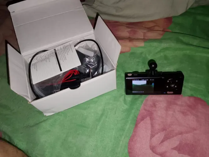 Câmera veicular automotiva 3 em 1