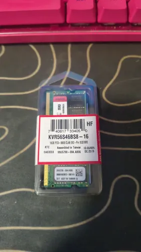 Memória DDR5 16 GB 5600hz nova lacrada