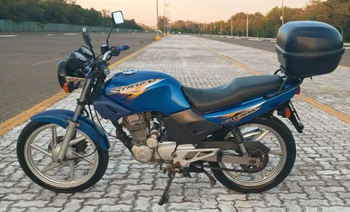CBX200 Strada 2001 Azul - Só Andar