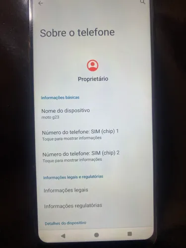 Celular moto g23