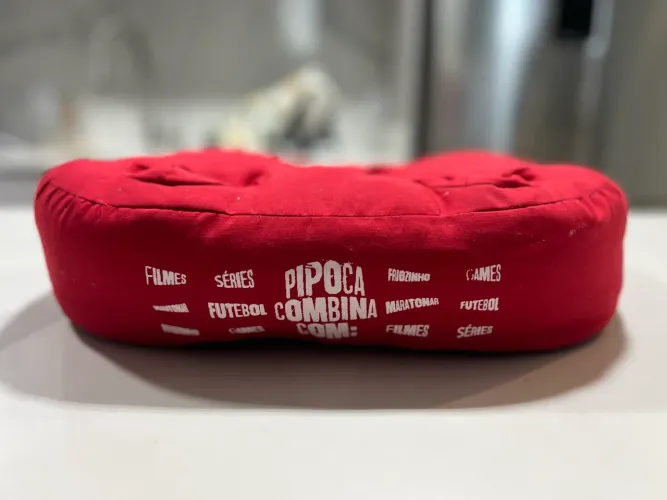 Almofada porta pipoca