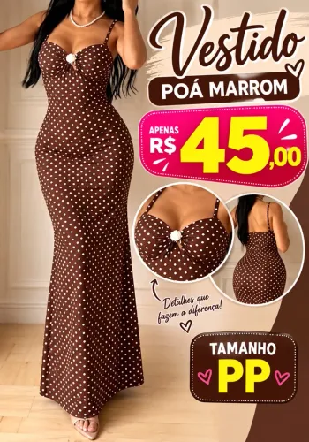 Vestido de poa