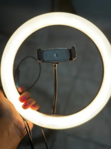 ring light sem tripé 