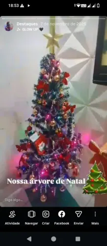 Vendo árvore de natal completa 