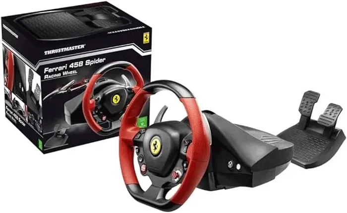 (LACRADO) Thrustmaster Ferrari 458 Spider - Volante para Xbox Series X|S e Xbox One