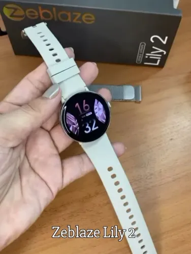 Smartwatch Zeblaze Lily 2 Tela Amoled +Pulseira +Película de tela (Novo com Garantia)