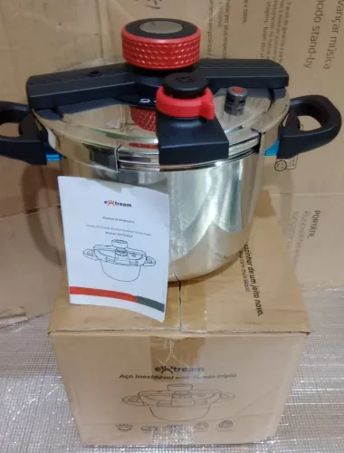 Panela de pressão aço inox 6.2L extream