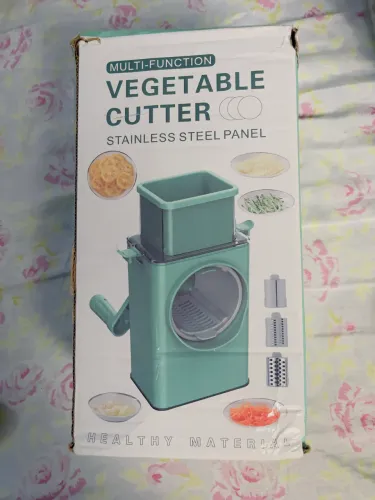 3 em 1 Multiuso Ralador de Queijo Fatiador Legumes Cortador Vegetais Manual Cozinha Girato