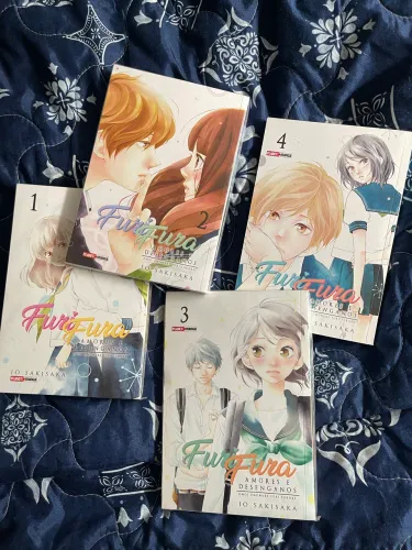 Mangá Furi Fura, Volumes 1 ao 4 - Perfeito estado