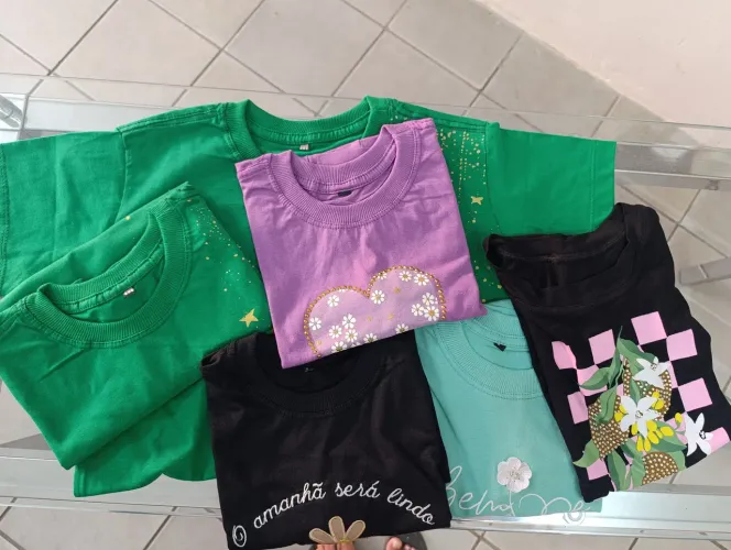 Blusas Baby look