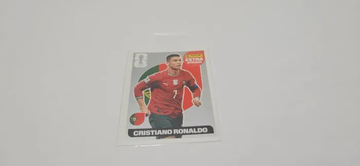 figurinha CR7 PRATA/CRISTIANO RONALDO PRATA
