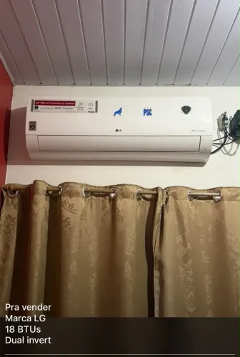 18 mil BTUS Semi nova 220w Valor 1700 Marca LG Sentinela de cobre