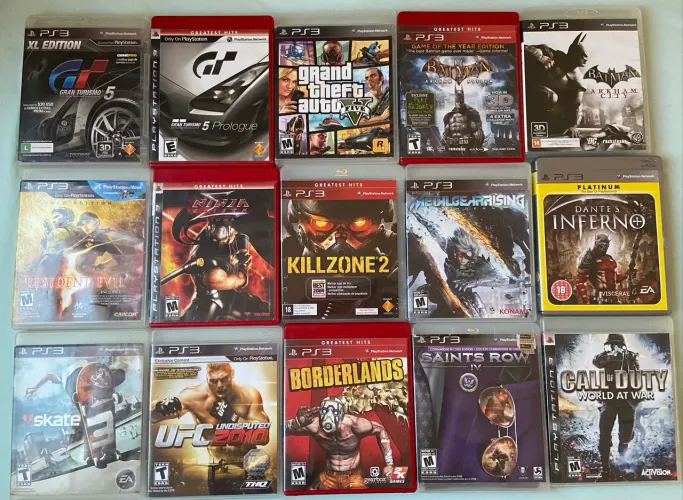 Jogos Ps3 Originais 