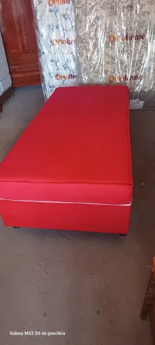 Cama Box de de solteiro 