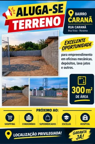 Aluguel de terreno
