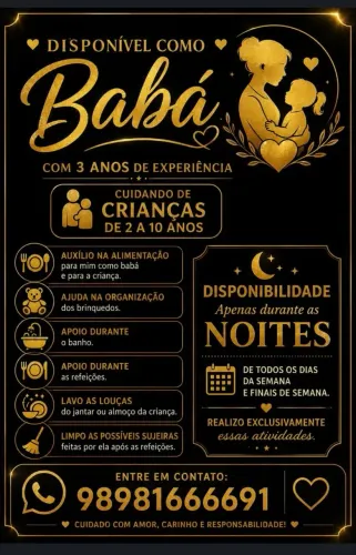 Babá folguista em São Luís 