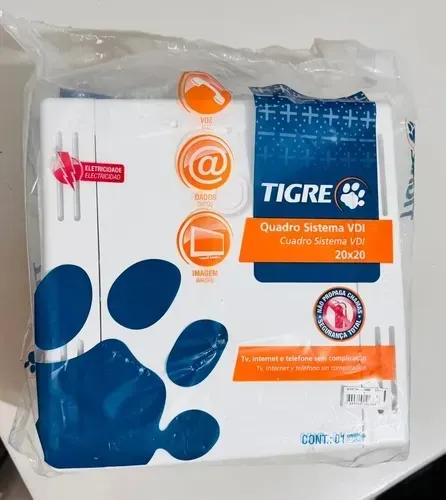 Quadro VDI Tigre 20x20. Novo 