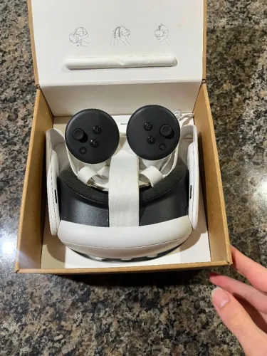Óculos De Realidade Virtual Meta Quest 3 128gb Touch Plus Branco