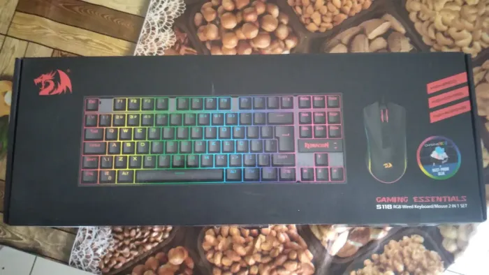 Teclado e mouse redragon