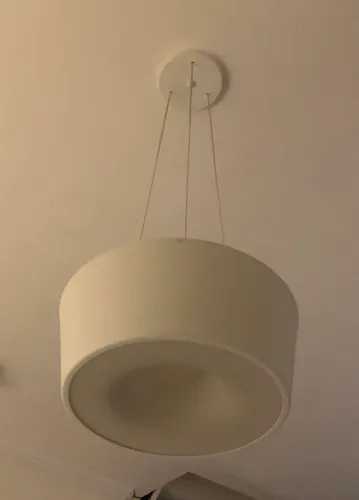 Luminária pendente branca