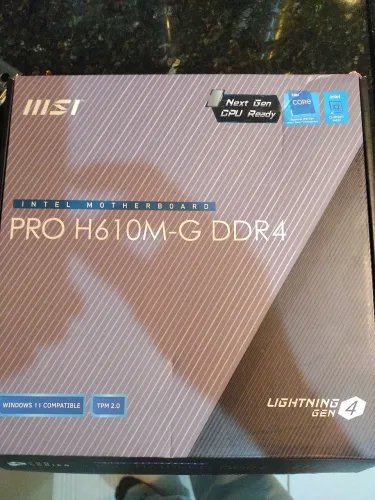 Placa mãe Intel Pro H610M-G DDR4