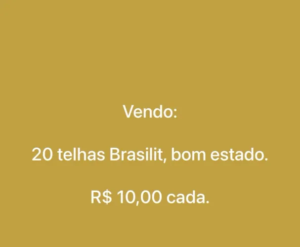 Telhas brasilit barata