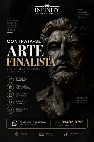 Contrata-se Arte Finalista