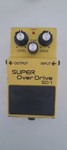 Pedal overdrive SD 1 BOSS