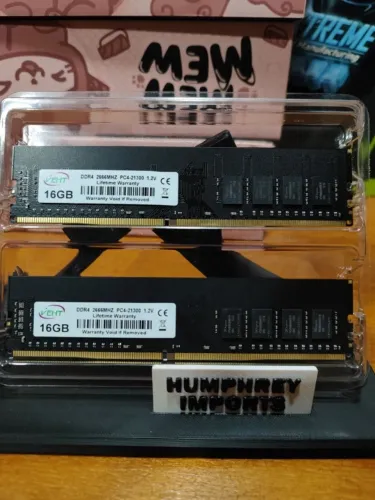 MEMORIA RAM DDR4 32GB 2X16GB 2666MHZ - GARANTIA 3 MESES