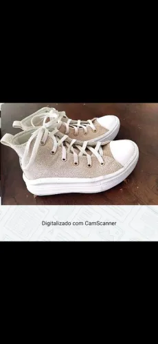 All star cano longo e solado robusto