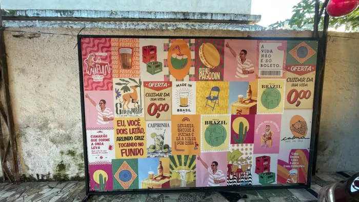 Painel Backdrop com Lona