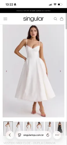 Vestido Noiva Singular