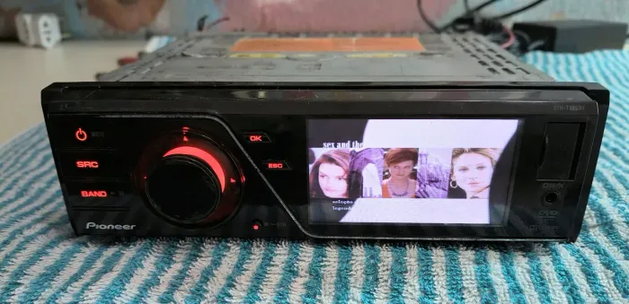 Dvd Pioneer Dvh 7380v som automotivo