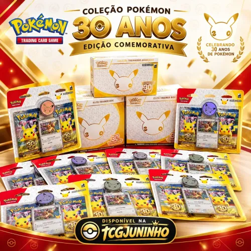 POKEMON 30 ANOS