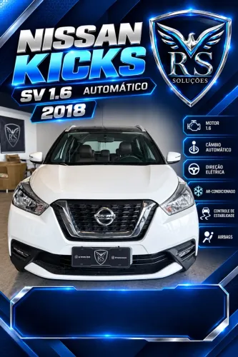 Nissan Kicks SV 1.6 16V Flexstar 5P Aut. 2019
