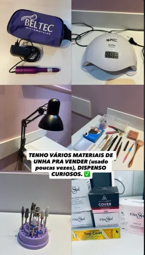 Materiais para unhas 