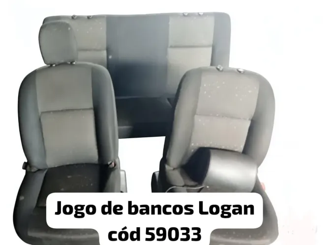 Jogo de bancos Logan 13 14 