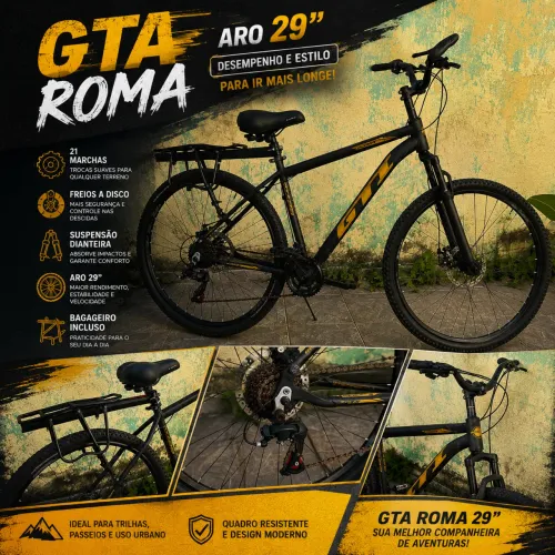 ?Bicicleta Roma GTI Roma 29? ? Pra sair logo!!