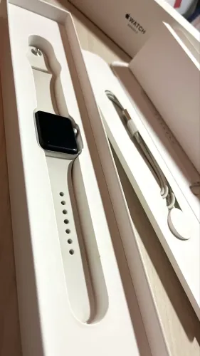 Apple watch series 3 prata