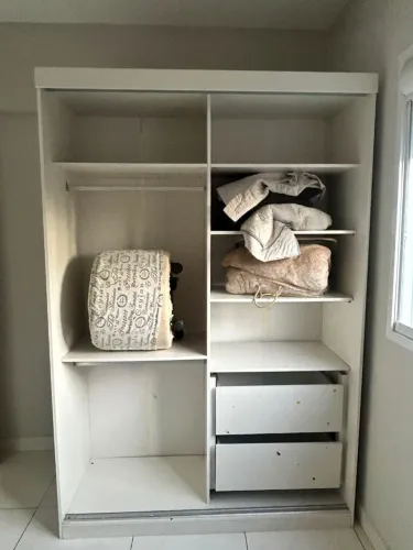 Armário / Guarda-roupa Estilo Closet Branco