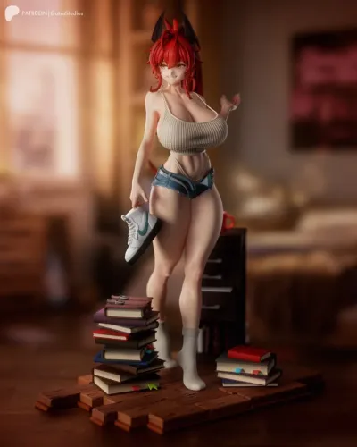 Figure colecionável Rias gremory 35cm