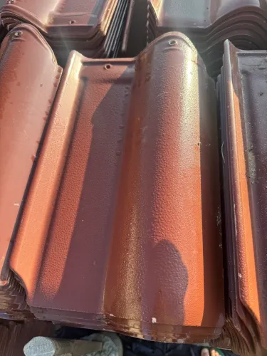 Telha cerâmica esmaltada 
