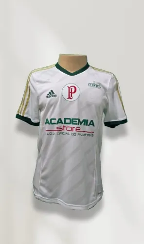 Camisa Palmeiras Adidas 2014 Branca Patrocínio Academia Store Adizero