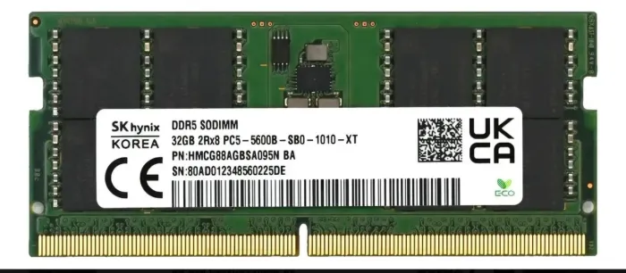 MEMÓRIA DDR5 32GB 5600HZ NOTEBOOK
