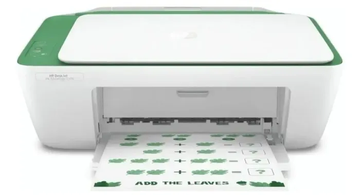 Impressora HP DeskJet Ink Advantage 2376 - Verde e Branco - 1 ano de uso