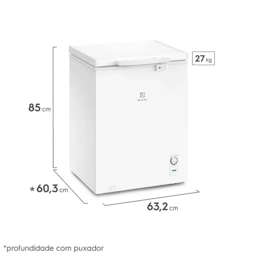 Freezer horizontal Electrolux