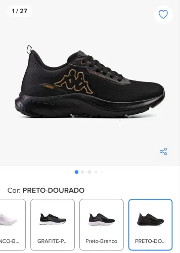 Tênis Masculino Feminino Kappa Park 2.0 Original